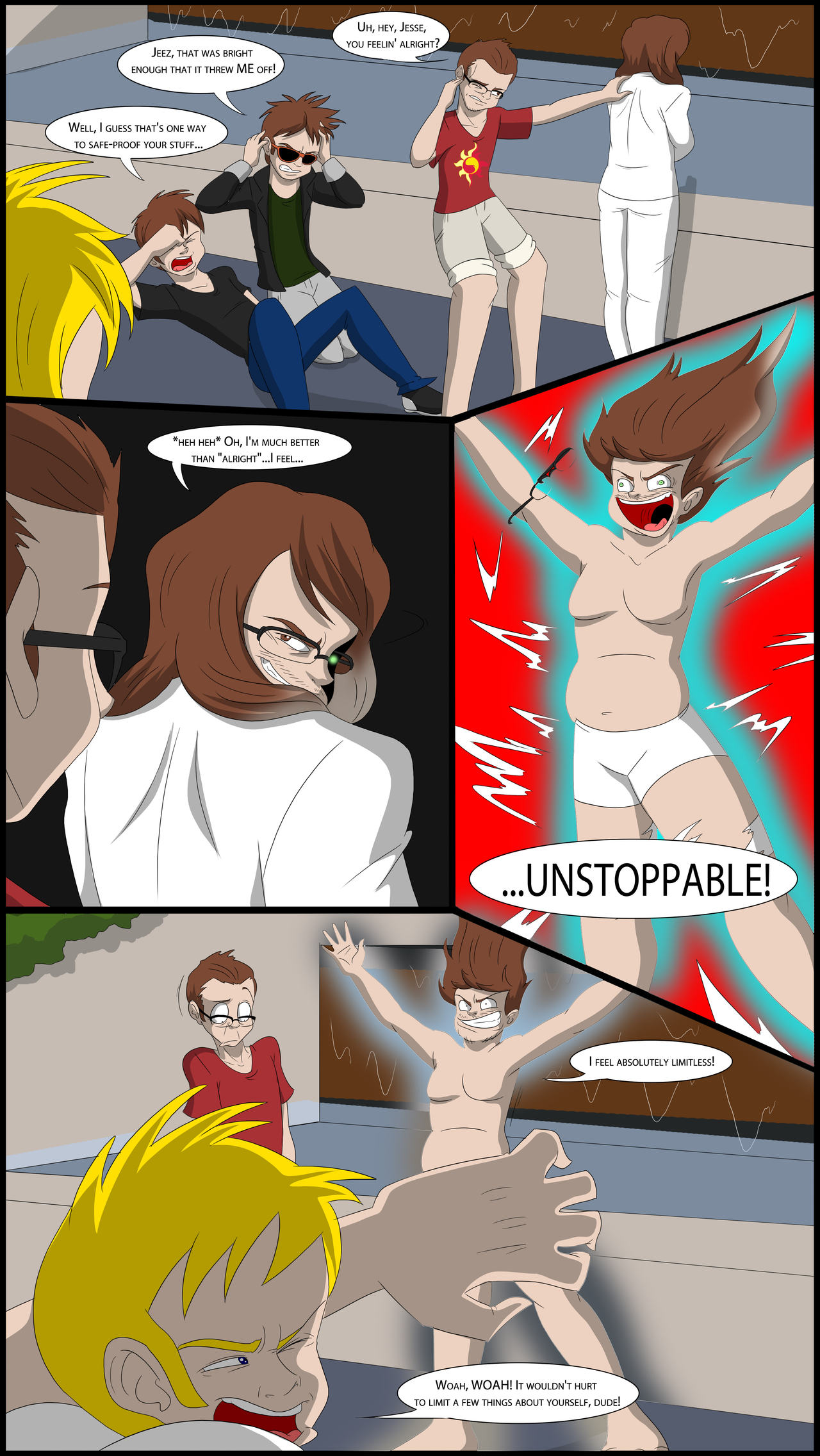 TFSubmissions - Mane Attraction MtF transformation comic page 3 full