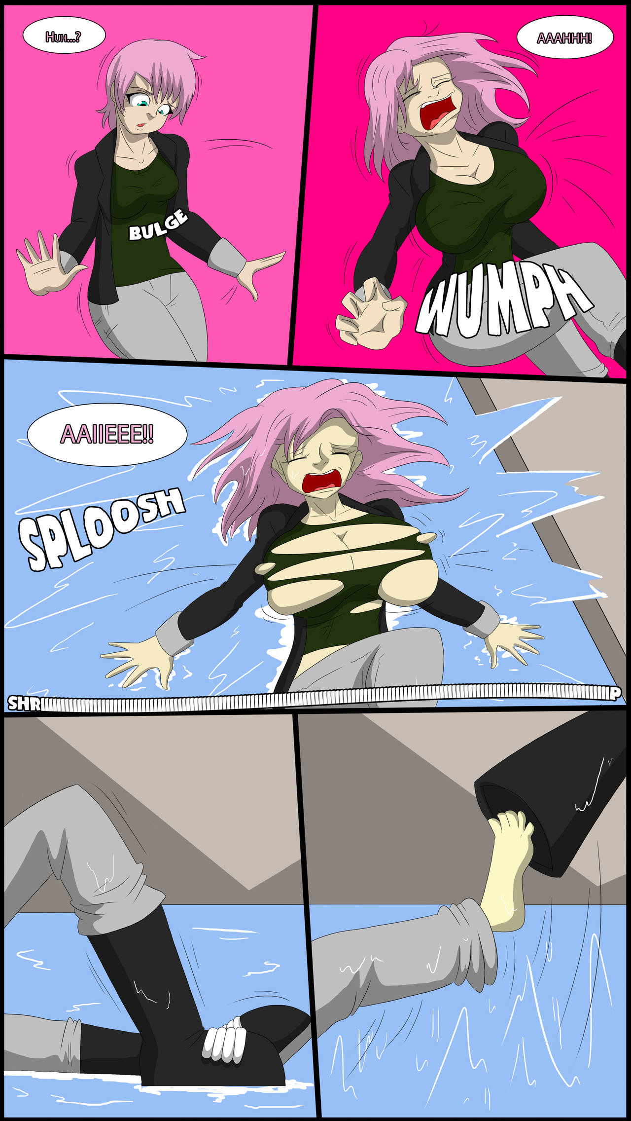TFSubmissions - Mane Attraction MtF transformation comic page 8 full