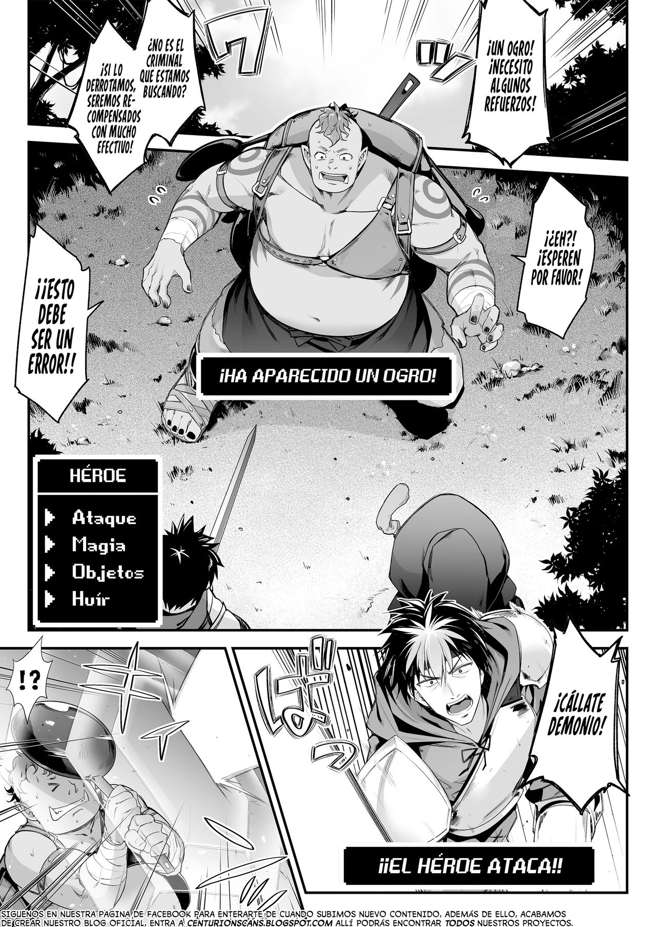 Midara na Elf-san wa Orc-kun ga Osuki | A la lasciva Elfa le gusta Orco-kun page 4 full