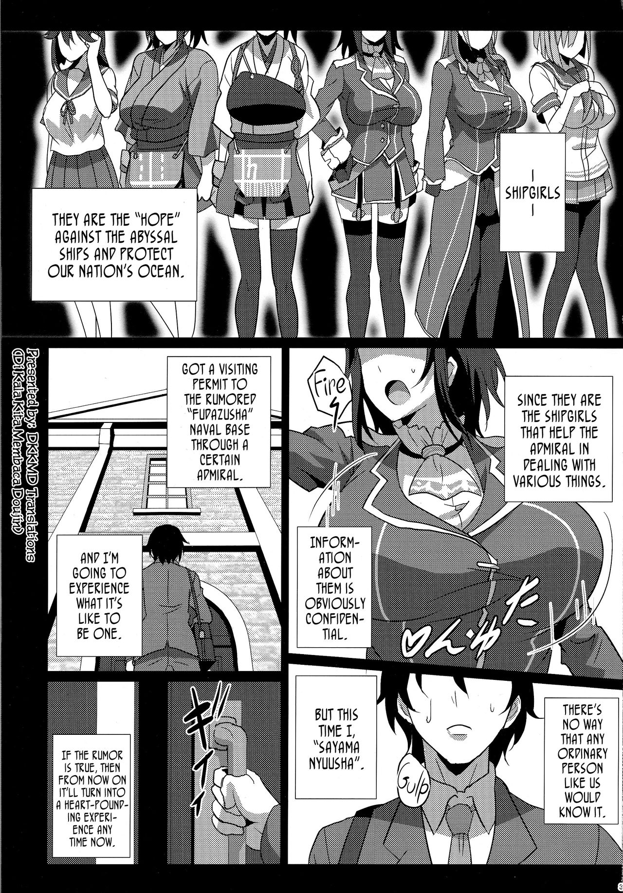 Nyuukantai to Kyougeki Enshuu | Boobies Fleet and Pincer Attack Exercise page 2 full