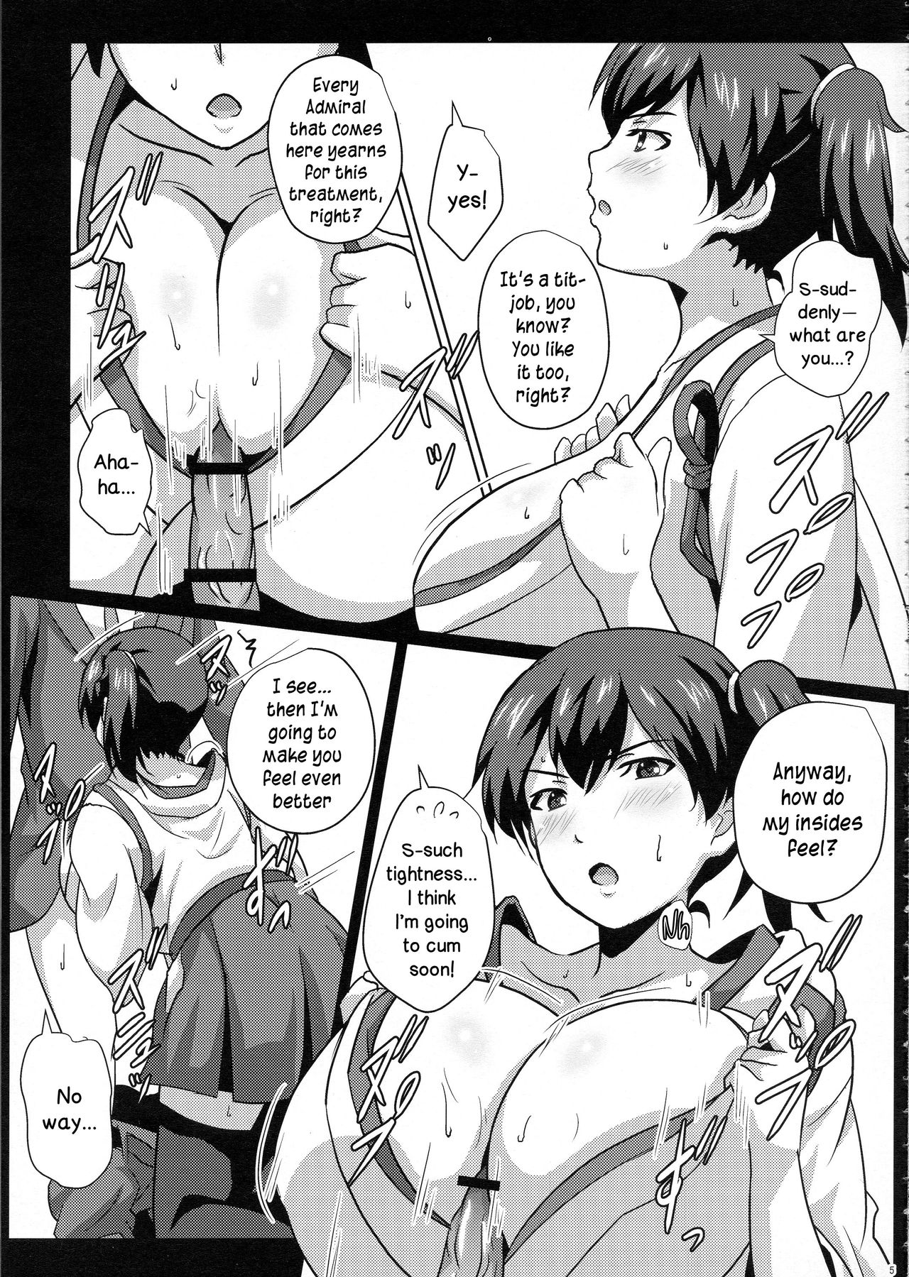 Nyuukantai to Kyougeki Enshuu | Boobies Fleet and Pincer Attack Exercise page 4 full