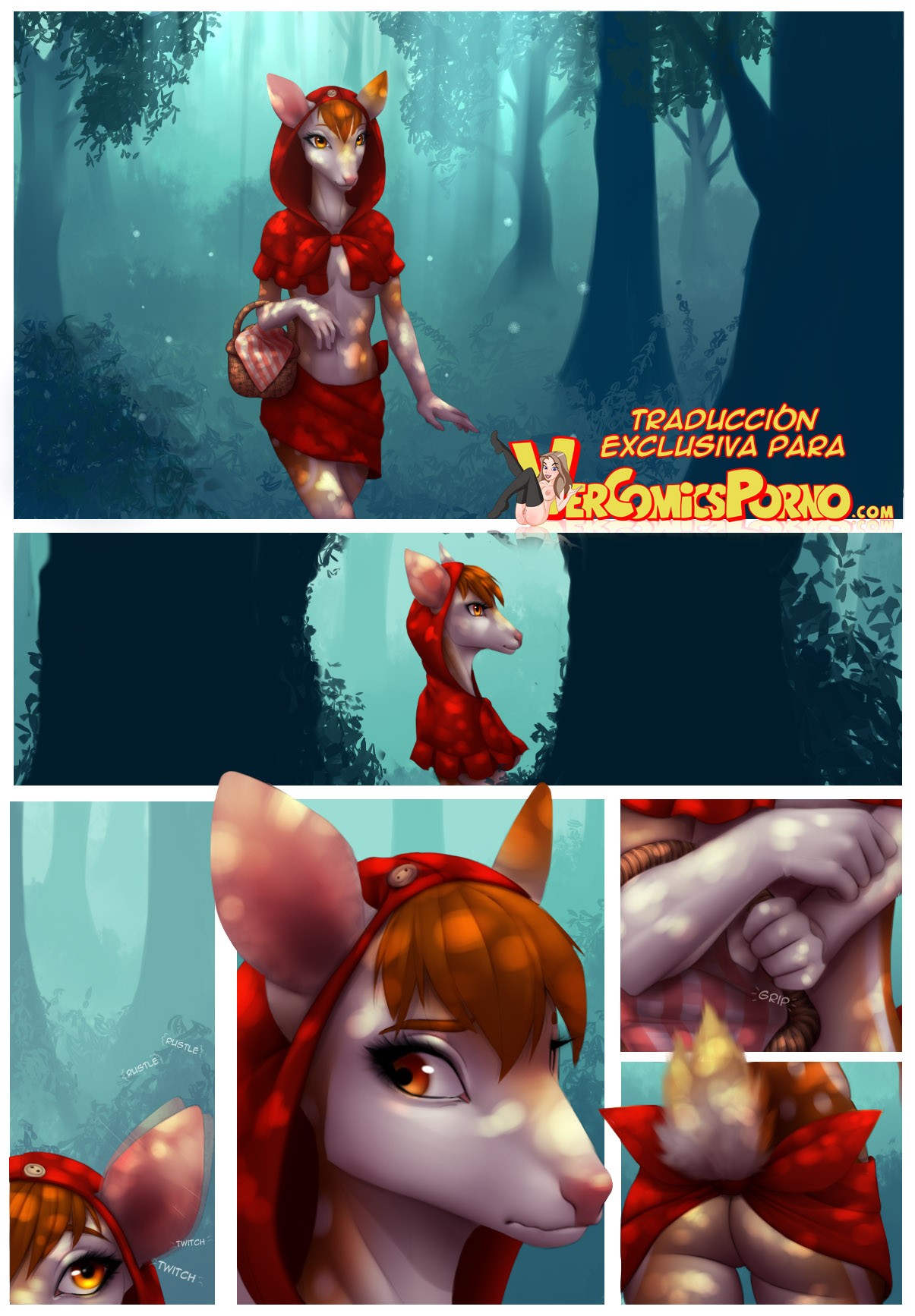 Little Red Riding Deer page 1 full