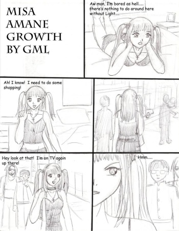 Misa Amane Growth 1 &amp; 2 cover