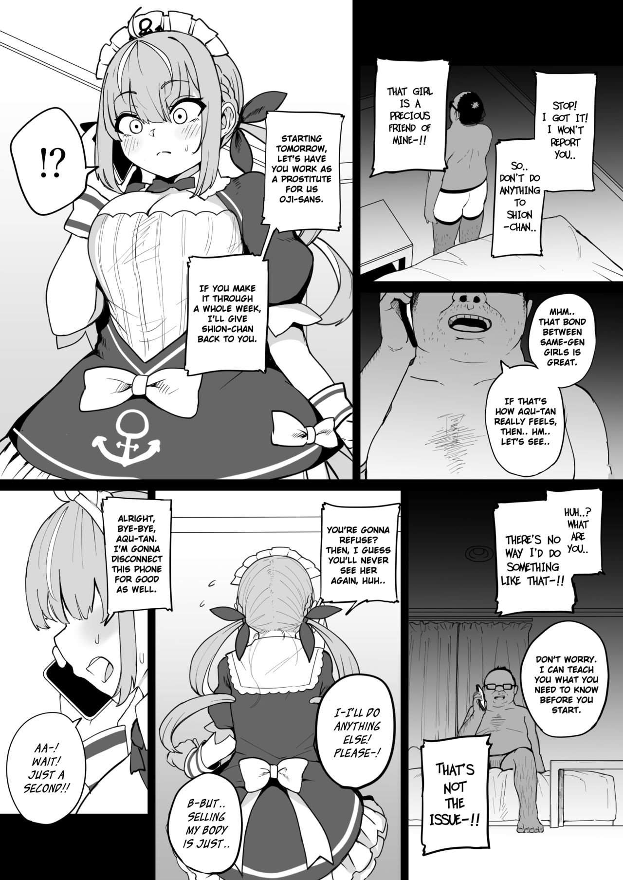 Aqua-chan wa Douki no Tame nara | Aqua-chan, For Her Friend's Sake page 6 full