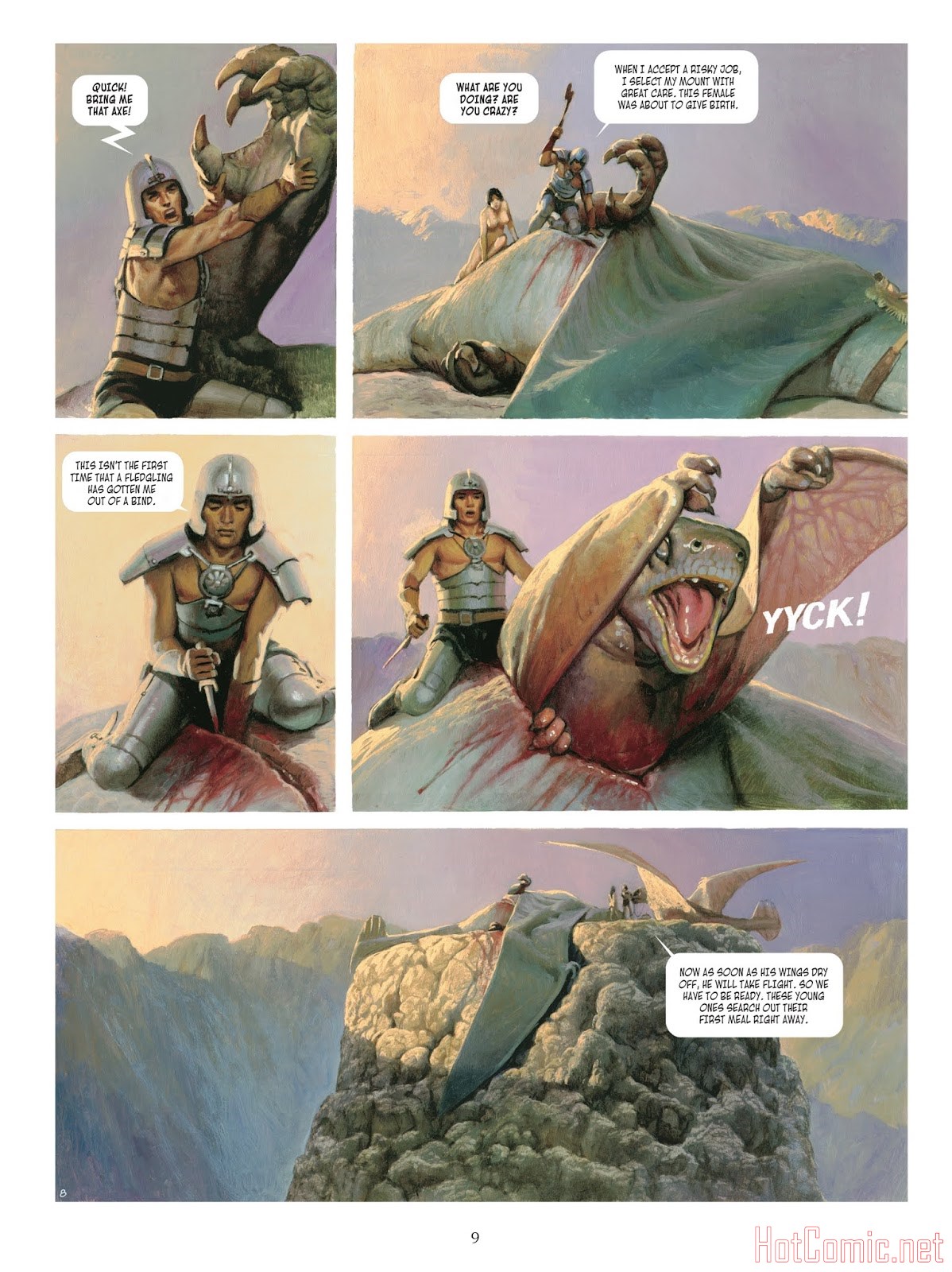 The Mercenary 1 - The cult of sacred fire page 10 full