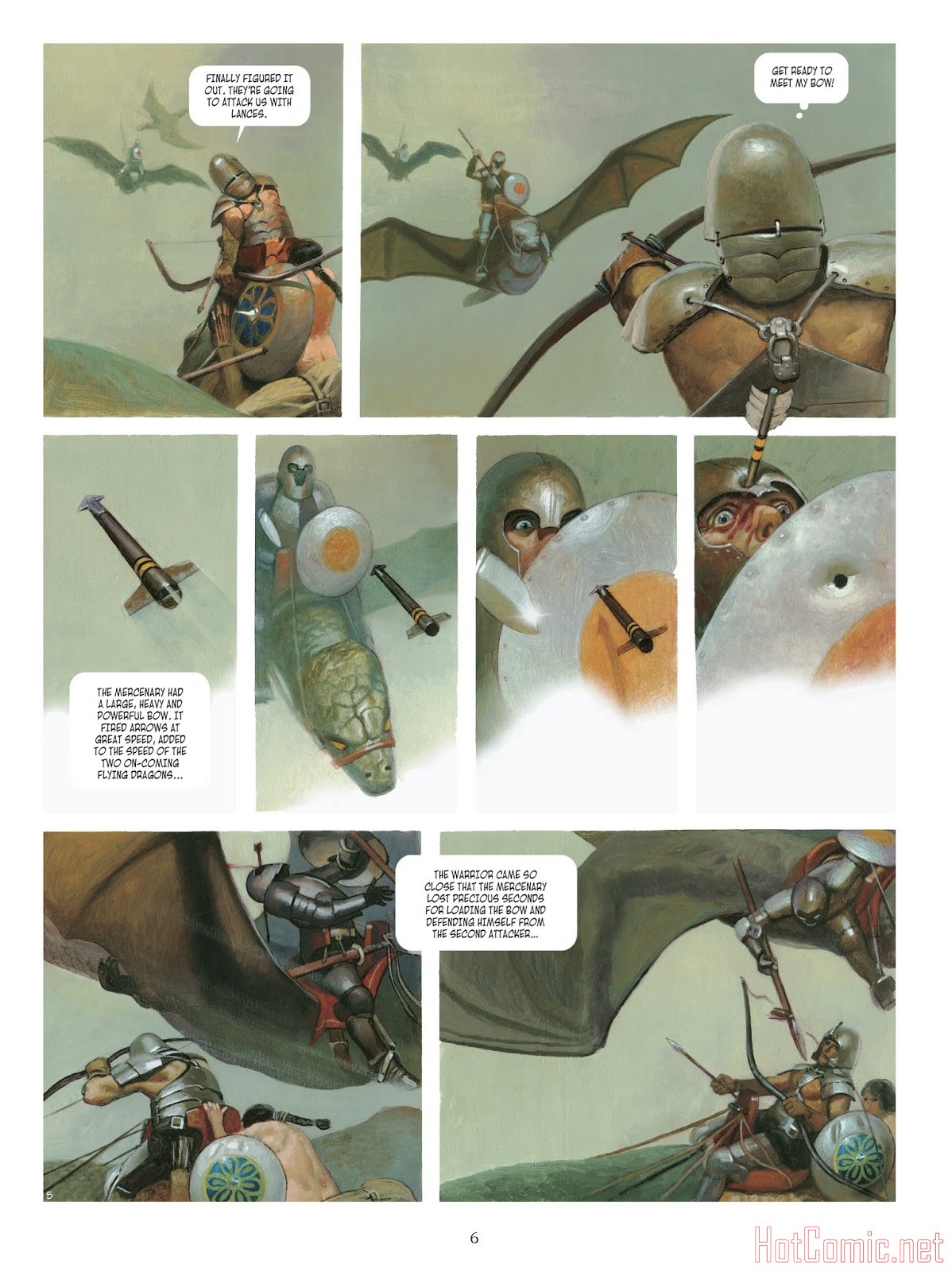 The Mercenary 1 - The cult of sacred fire page 7 full