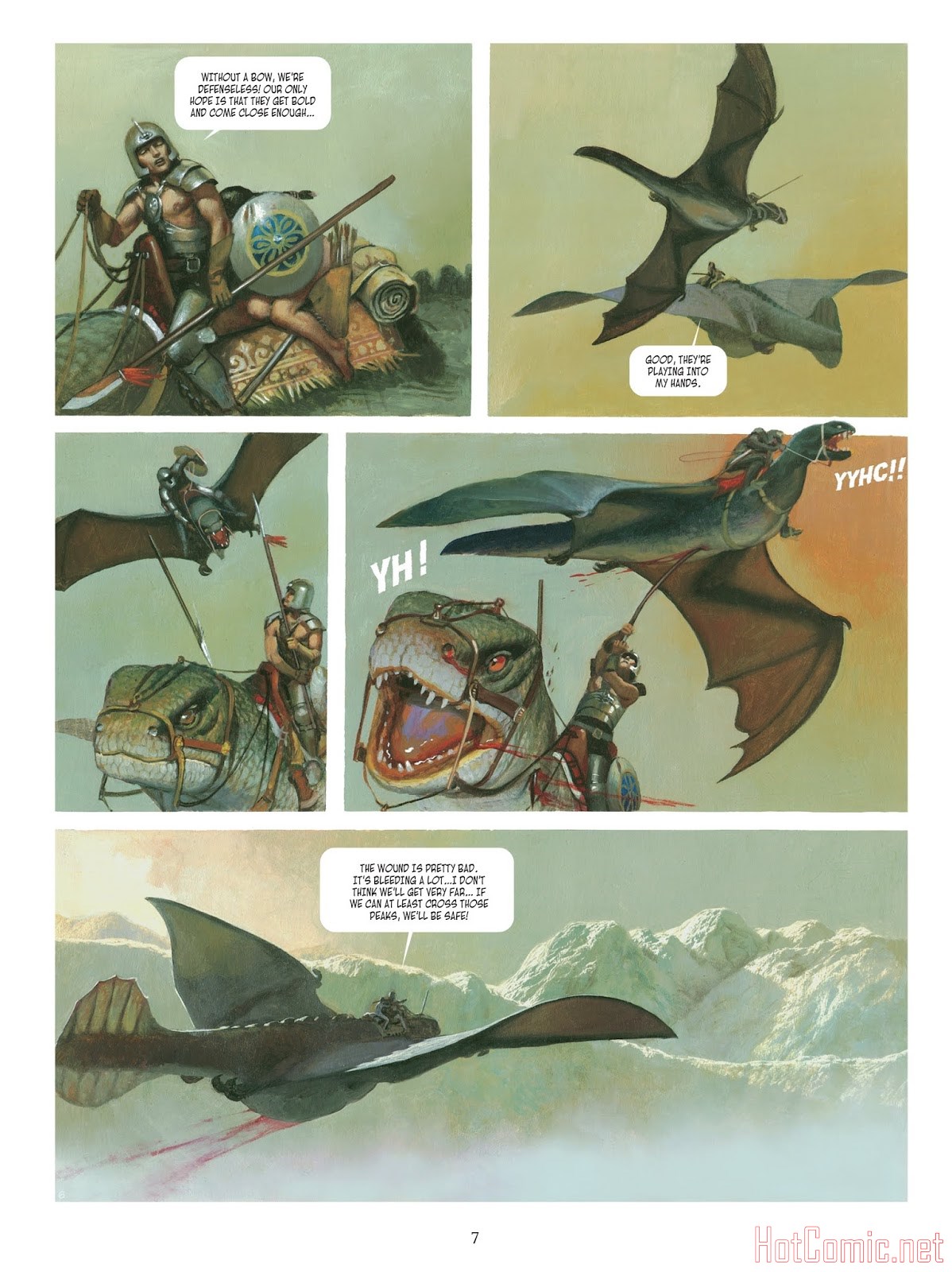 The Mercenary 1 - The cult of sacred fire page 8 full