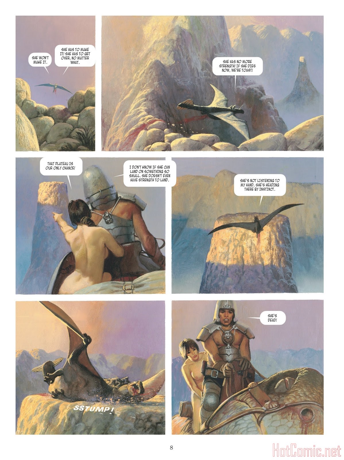 The Mercenary 1 - The cult of sacred fire page 9 full