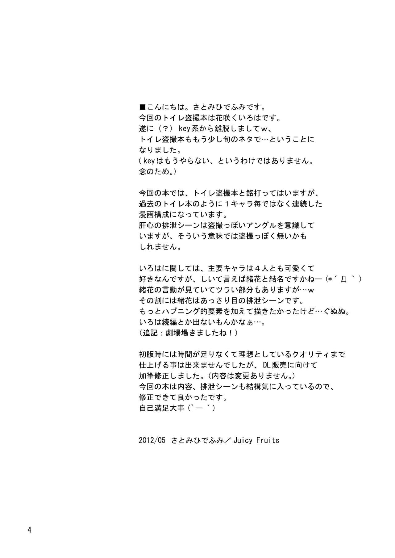 Bou Onsen Ryokan Juugyouin Toilet Tousatsu page 3 full
