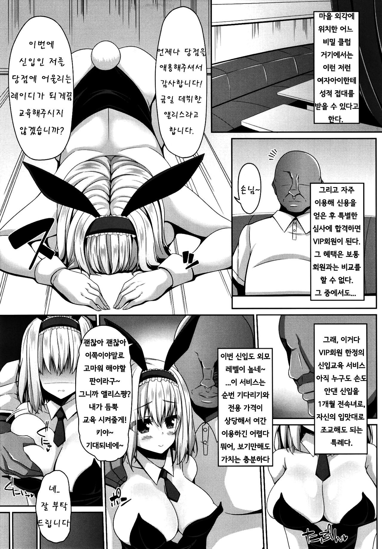Koukyuu Shoufu Alice Settai Kyouiku l 고급창녀 앨리스 접대교육 page 4 full