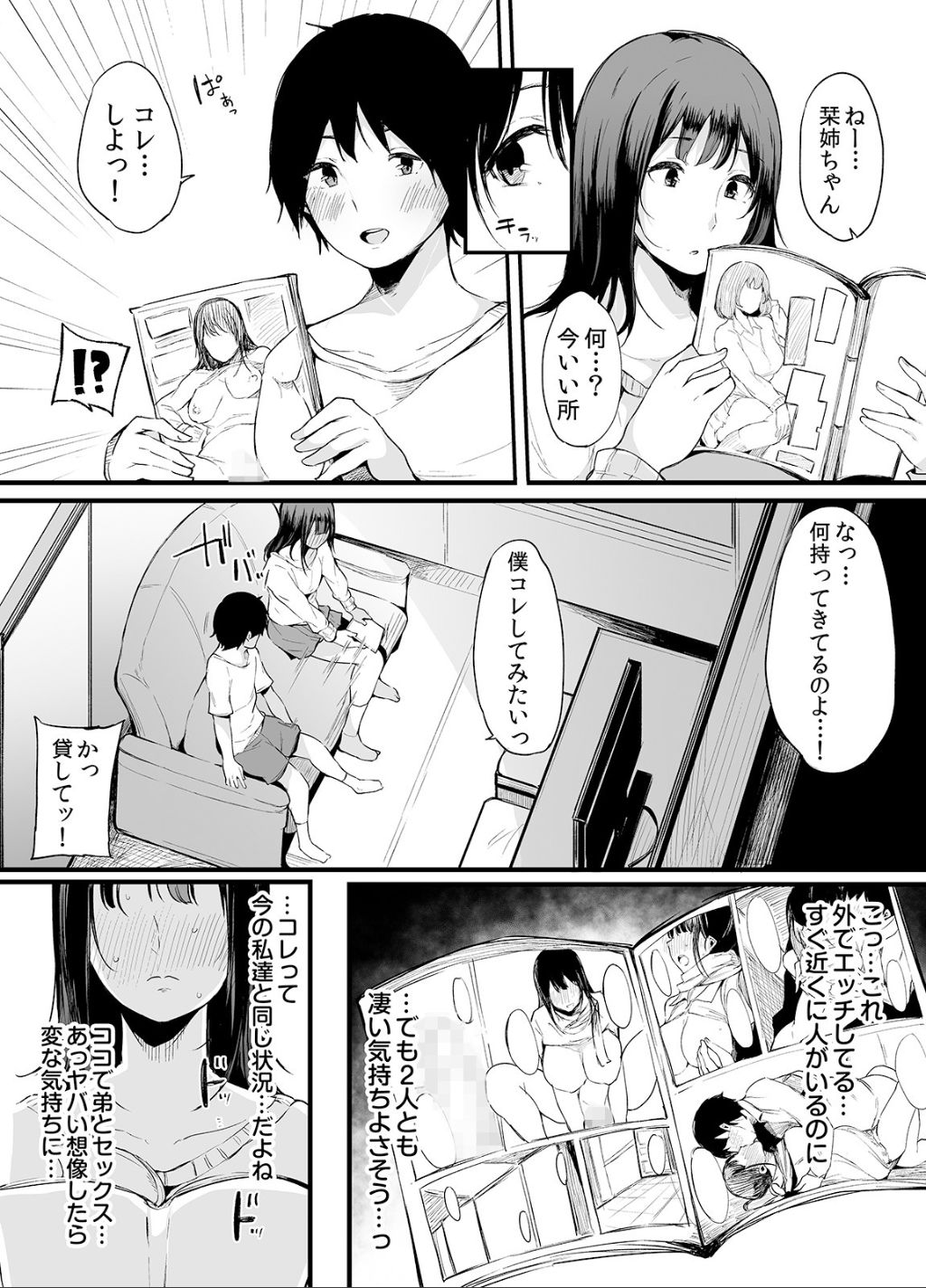 Otouto ni Ero Manga to Onaji Koto o Sare Chau o Nee-chan no Hanashi 2 page 10 full
