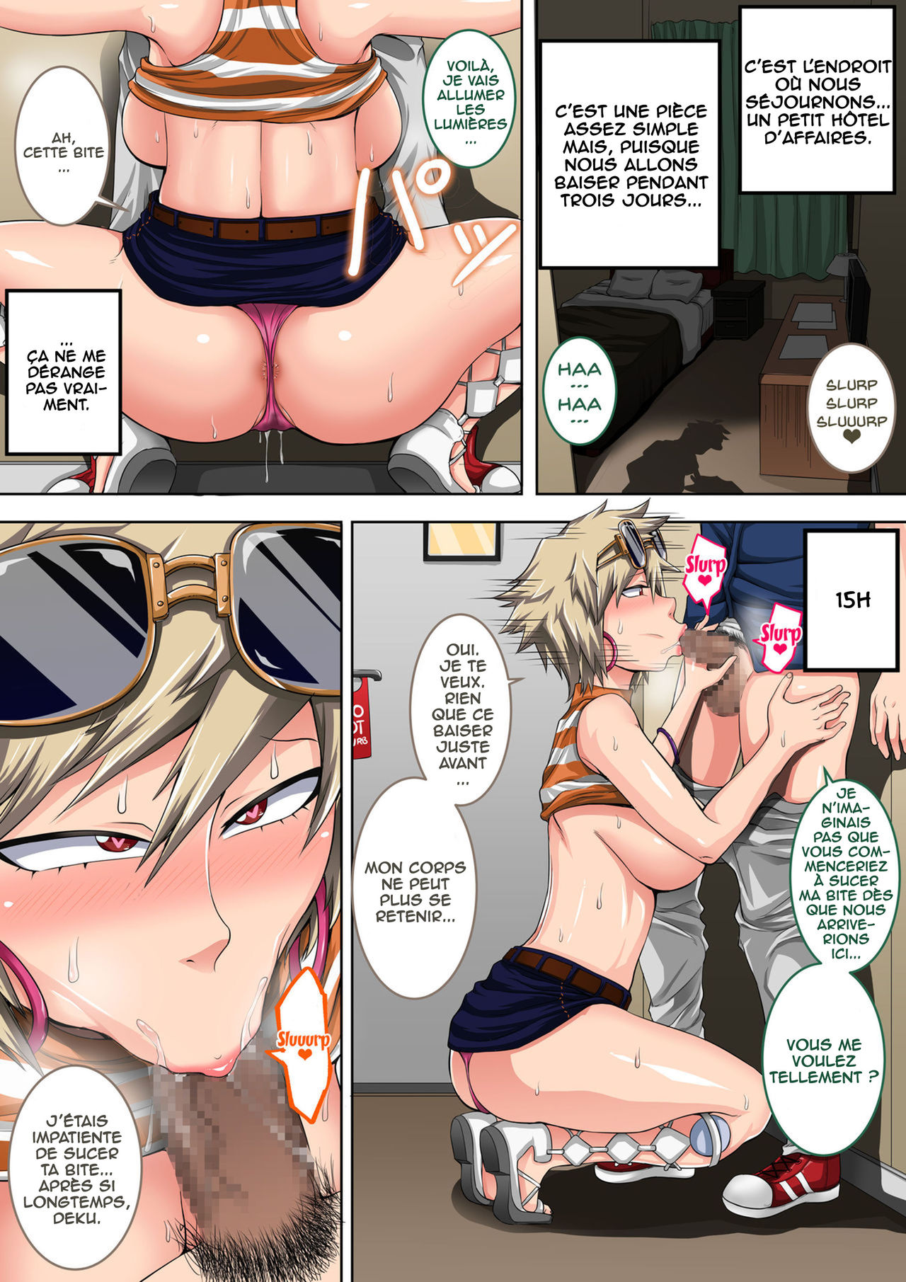 Boku no Harem Academia Bakugou Mama to no Natsuyasumi "Zenpen" page 6 full