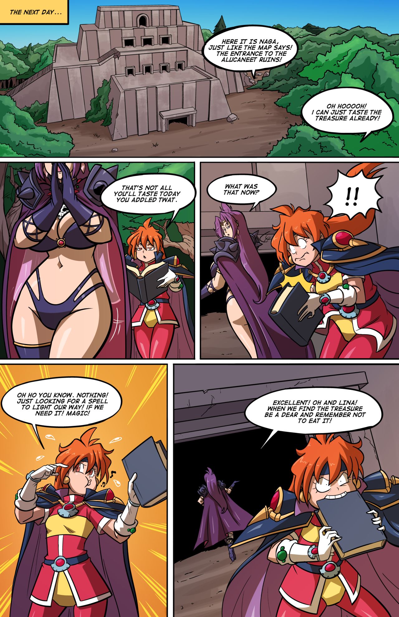 The Slayers Burst page 4 full