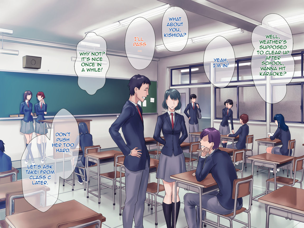 S Kyoushi na Kagami-sensei to M Haha na Ryouko-san 1 | S-Teacher Kagami-sensei and M-Mother Miss Ryouko page 8 full