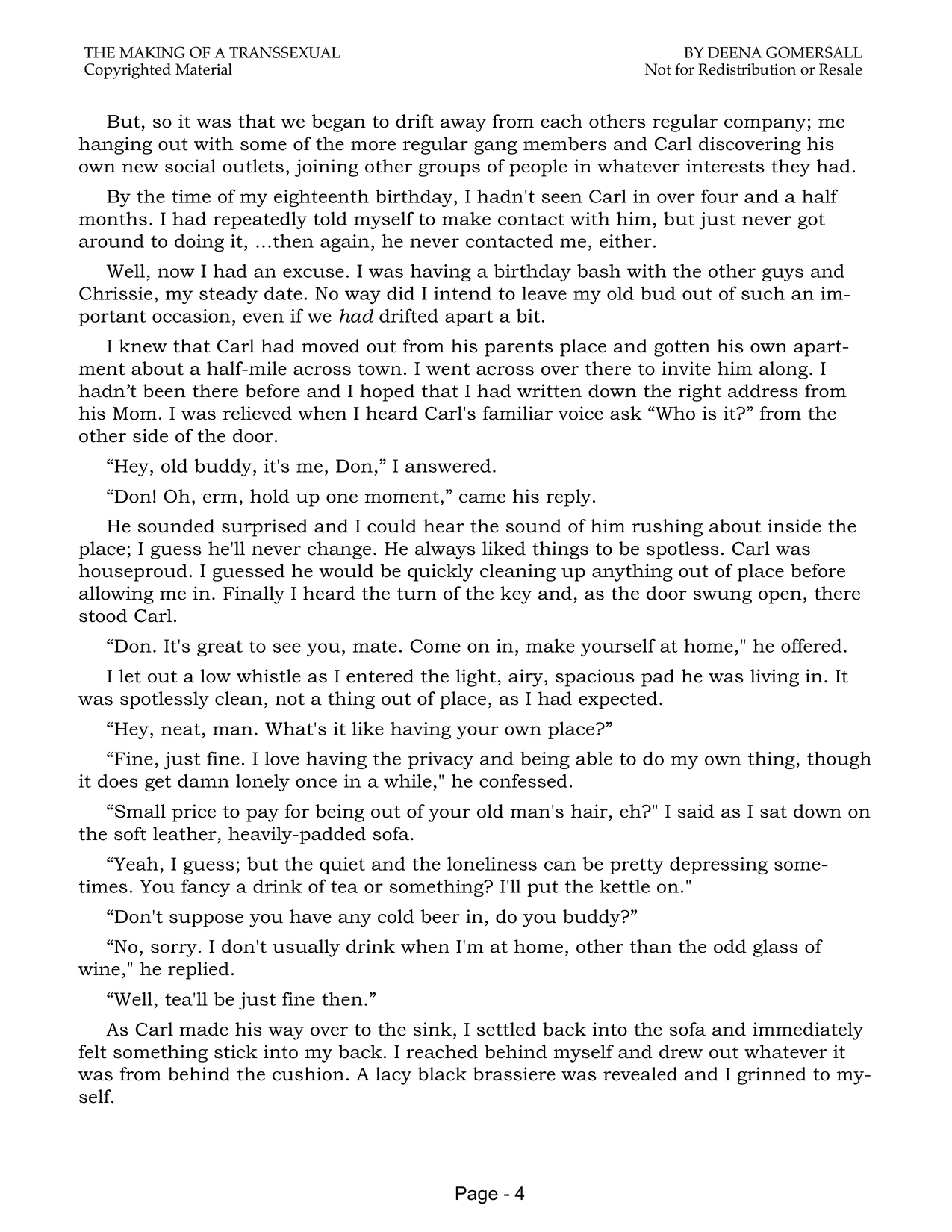 Sandy Thomas - Making of a Transsexual page 5 full