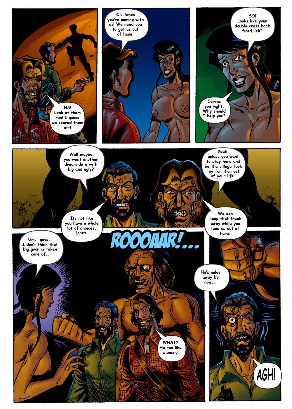 Trina  Jones "Goodbye Jungle" page 4 full