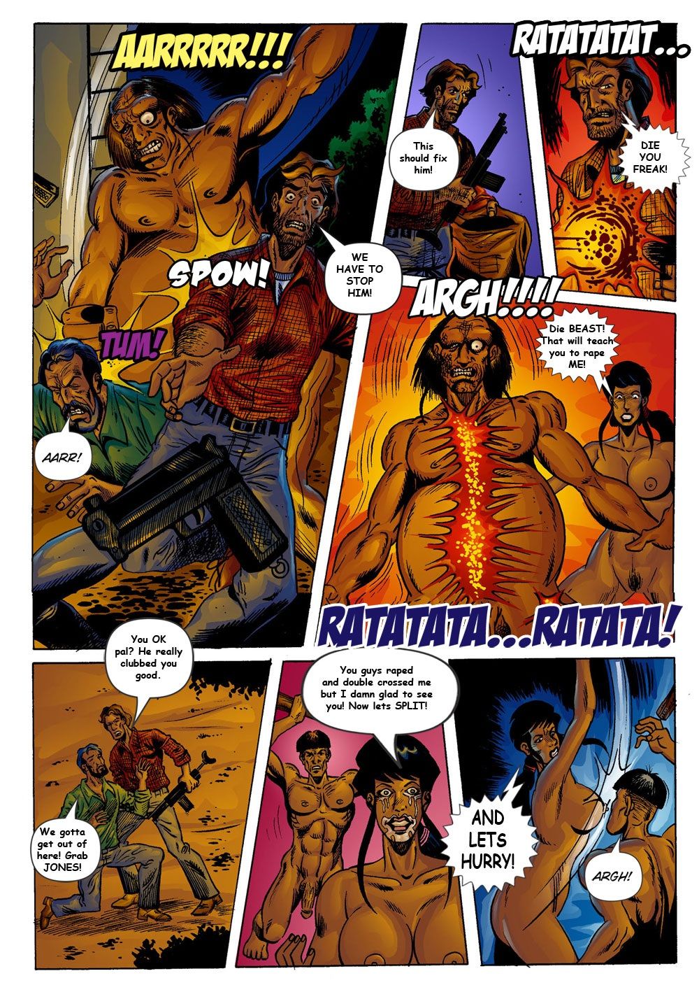 Trina  Jones "Goodbye Jungle" page 5 full