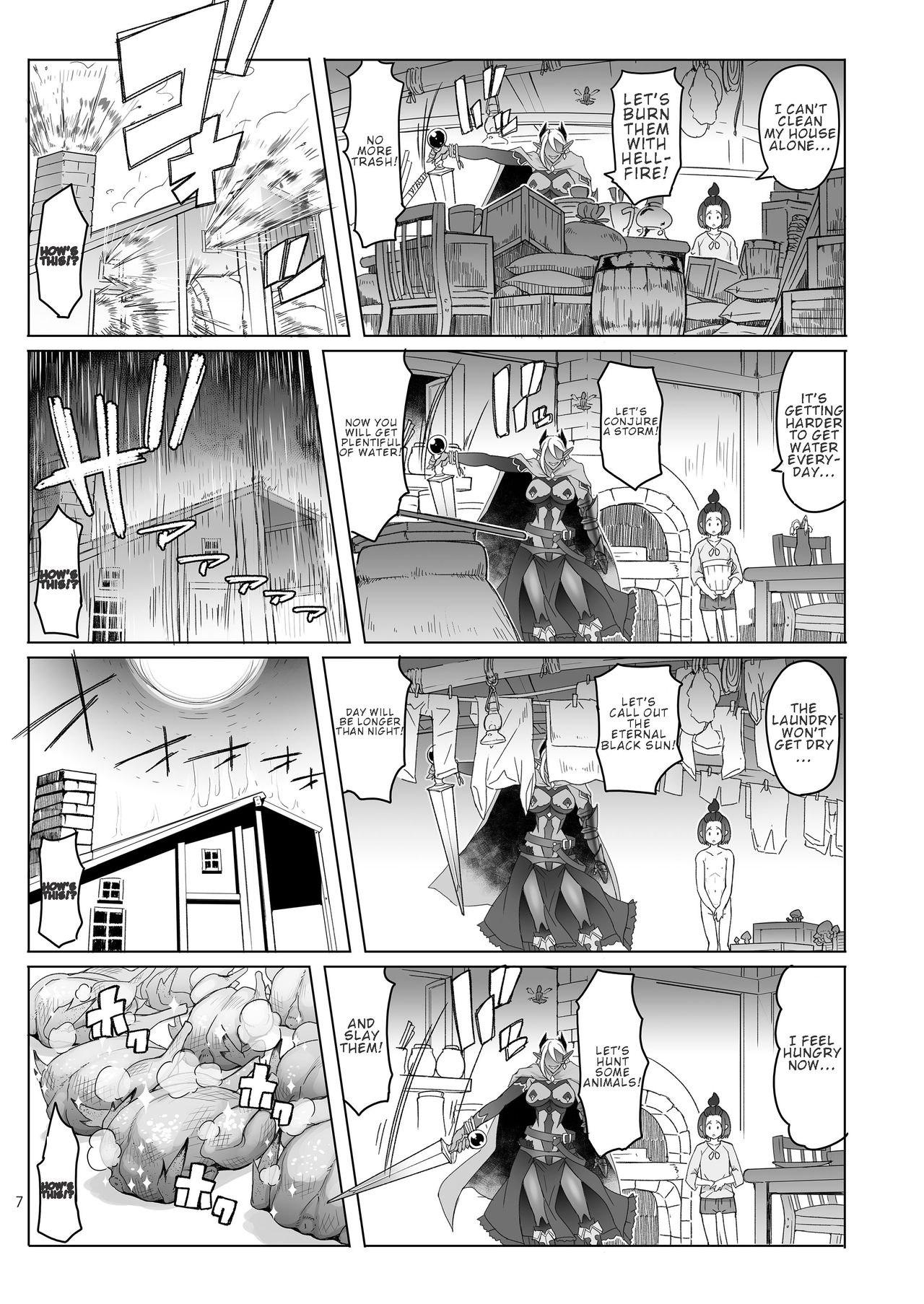 Dark Elf to Yorozu no Zenkou | Dark Elf's Everlasting Good Deeds page 7 full