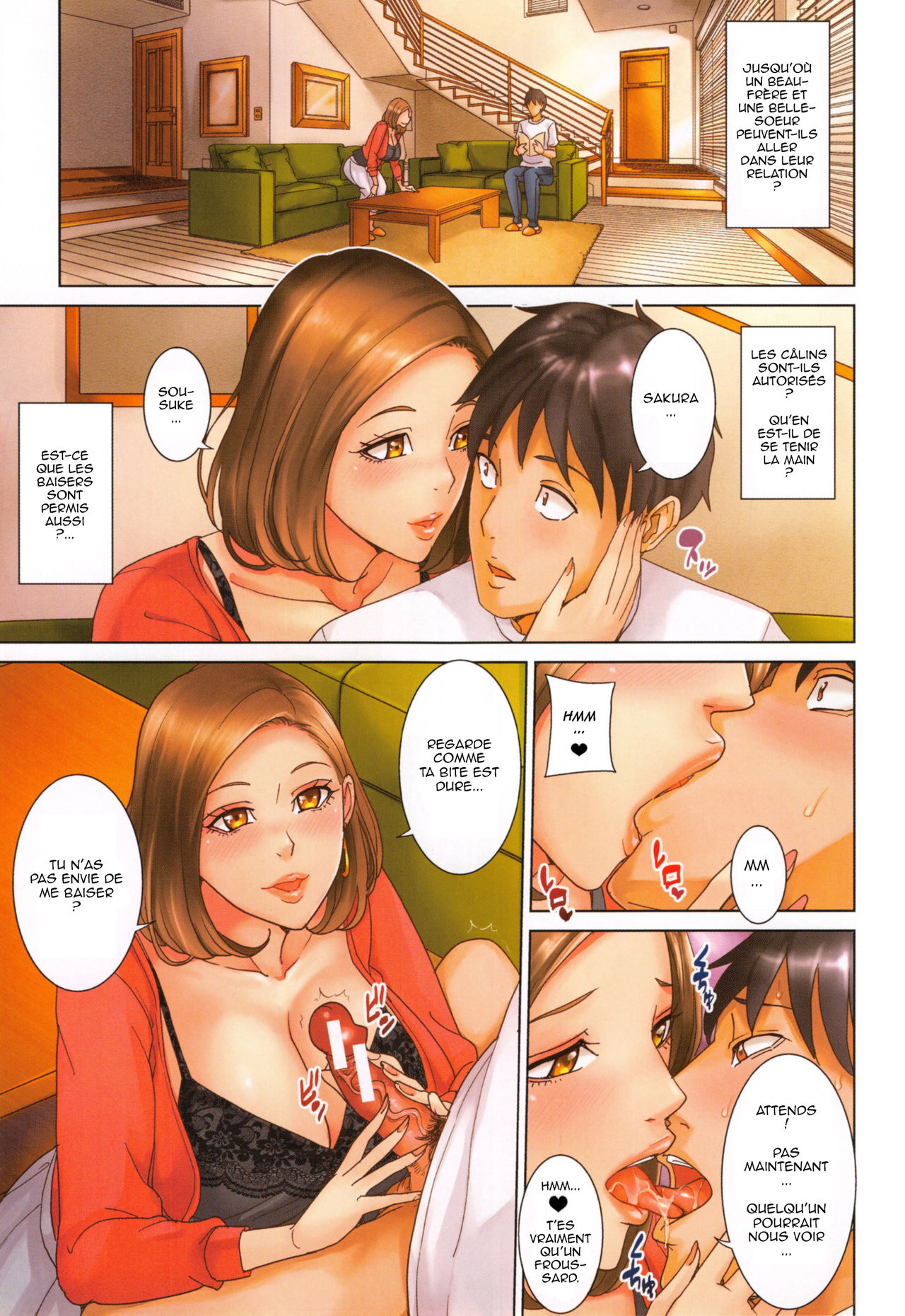 Aniyome Bitch Life Ch. 1-3 | La Vie de Salope de ma Belle-Soeur Ch. 1-3 page 5 full
