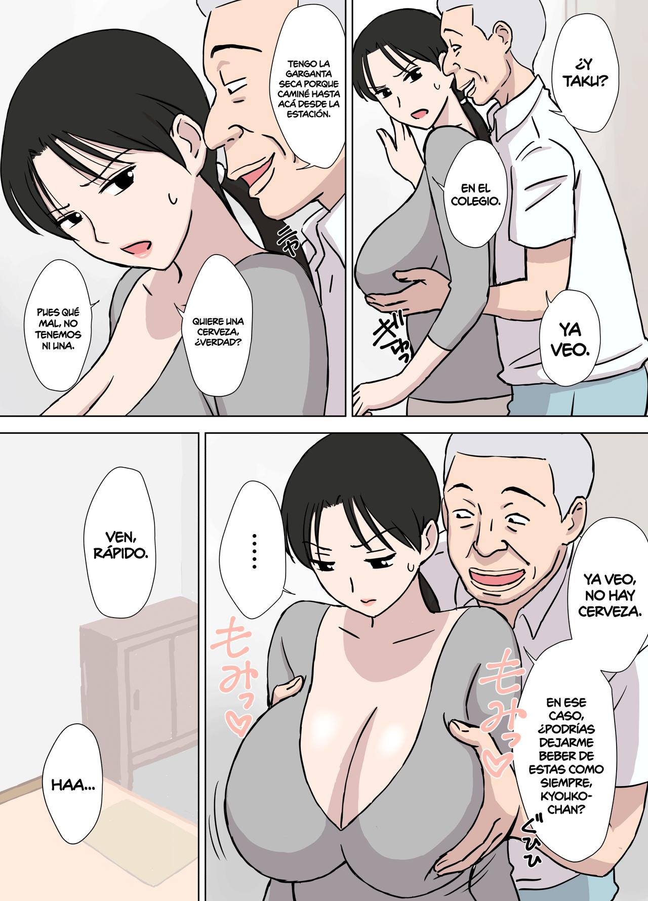 Dosukebe Oyaji to Kyouko-san | El Viejo Verde y Kyouko-san page 3 full