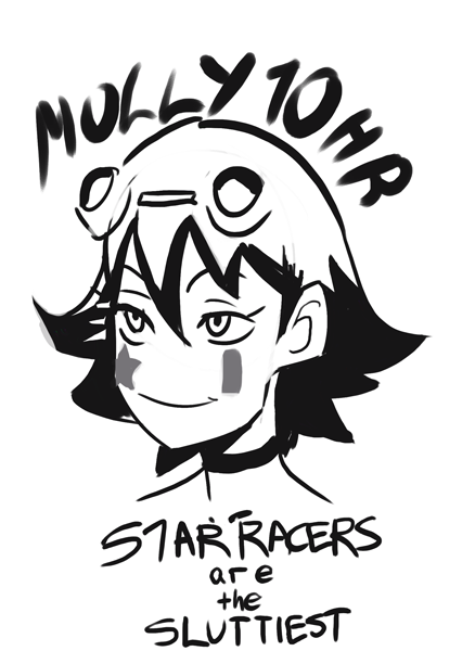Molly : Star-Racers are the Sluttiest page 1 full