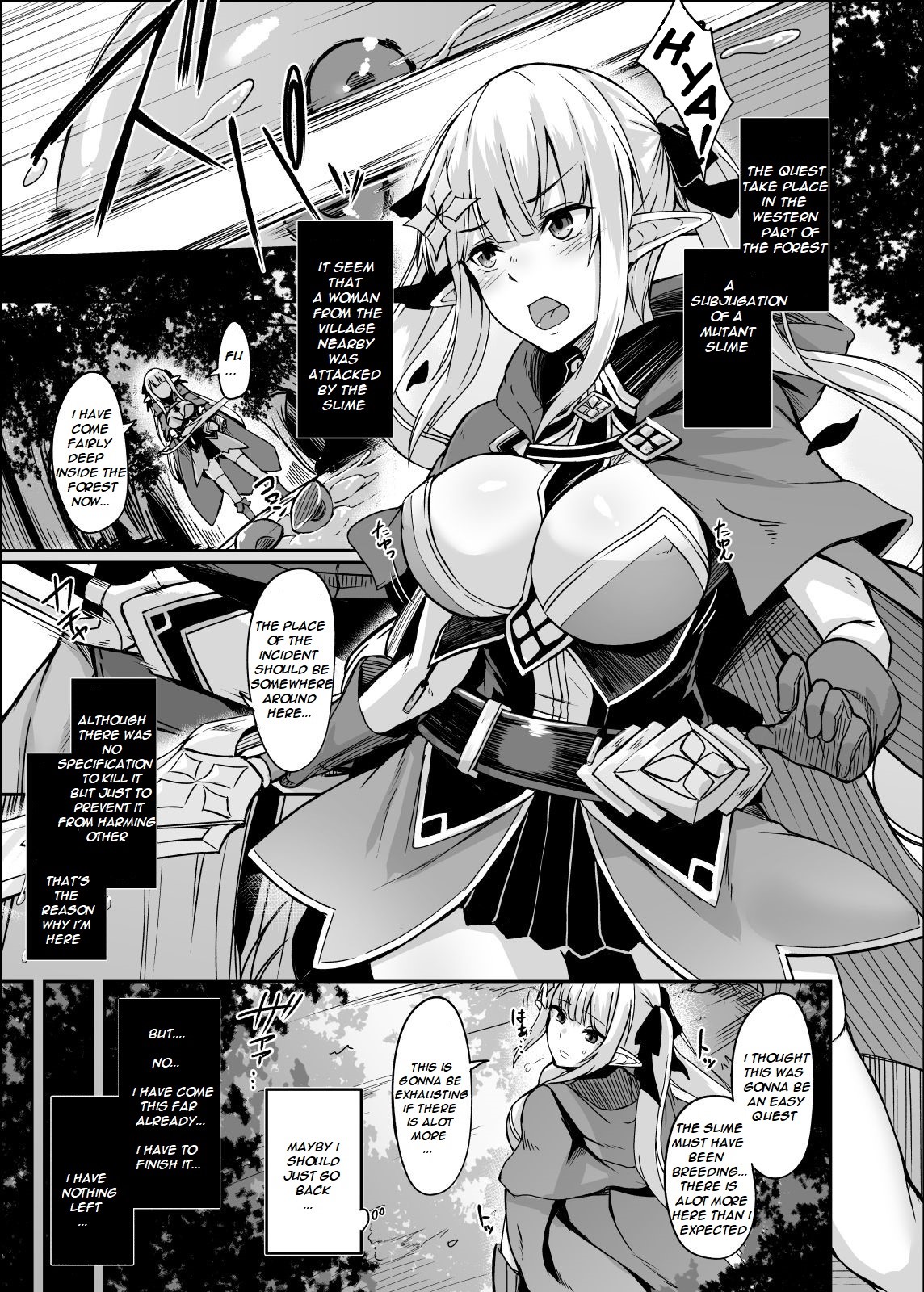 ELFIN QUEST #Slime Haiboku Hen | ELFIN QUEST #Slime Subjugation page 2 full