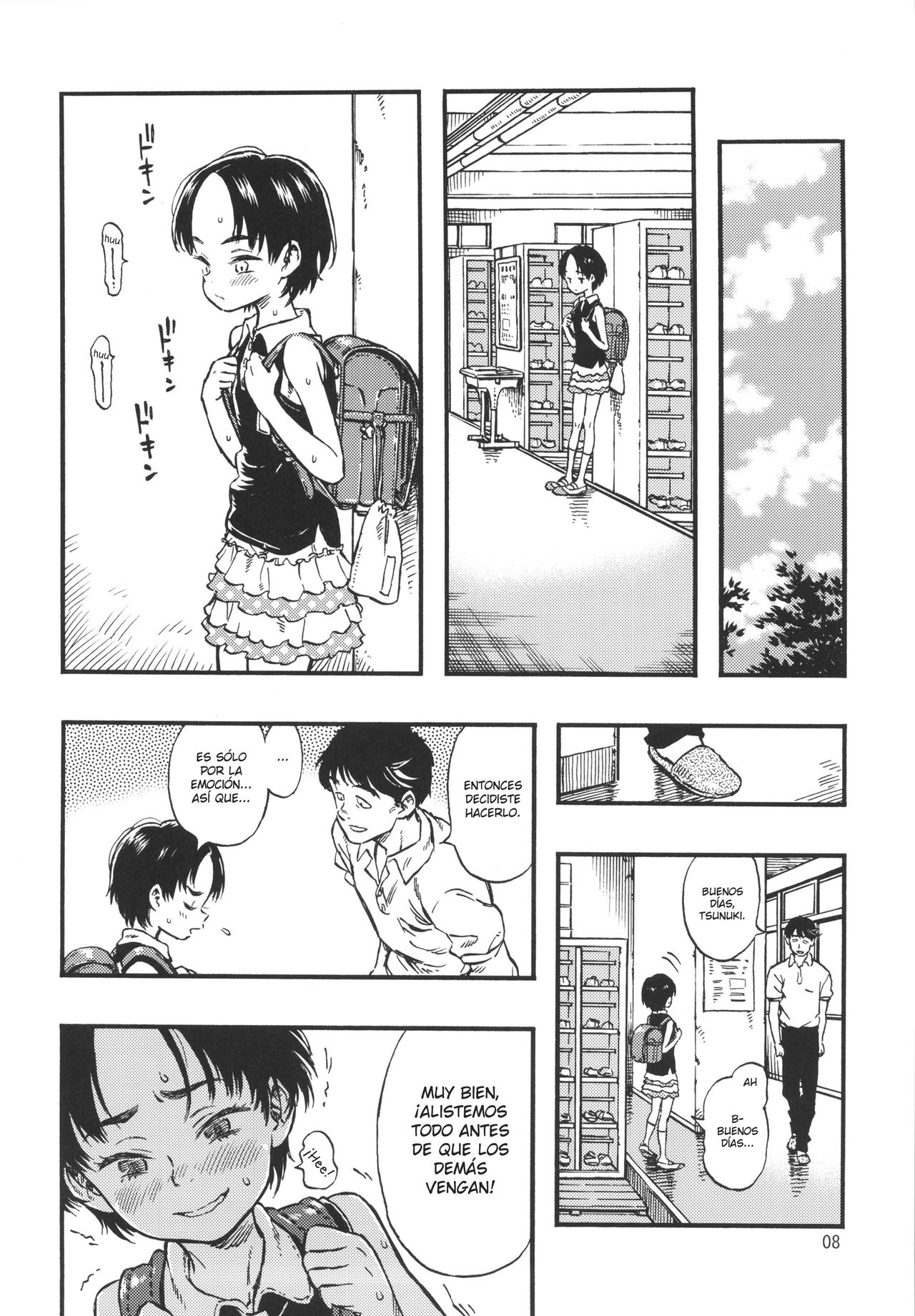Roshutsu Joshi | La chica exhibicionista page 7 full