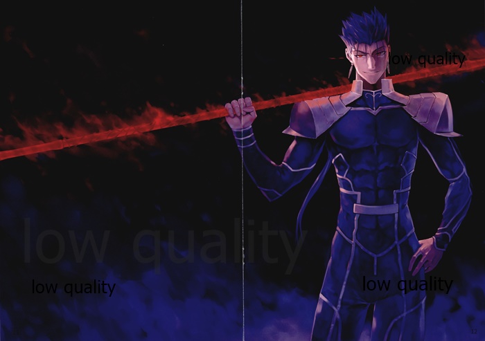 Fate/stay night Illust Shuu "Usuyami" page 10 full