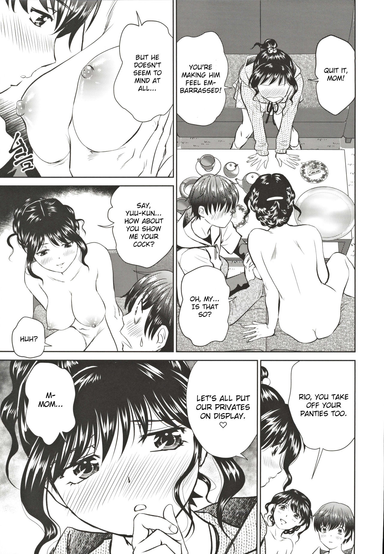 Tonari no Razoku | Nudist Neighbors page 8 full