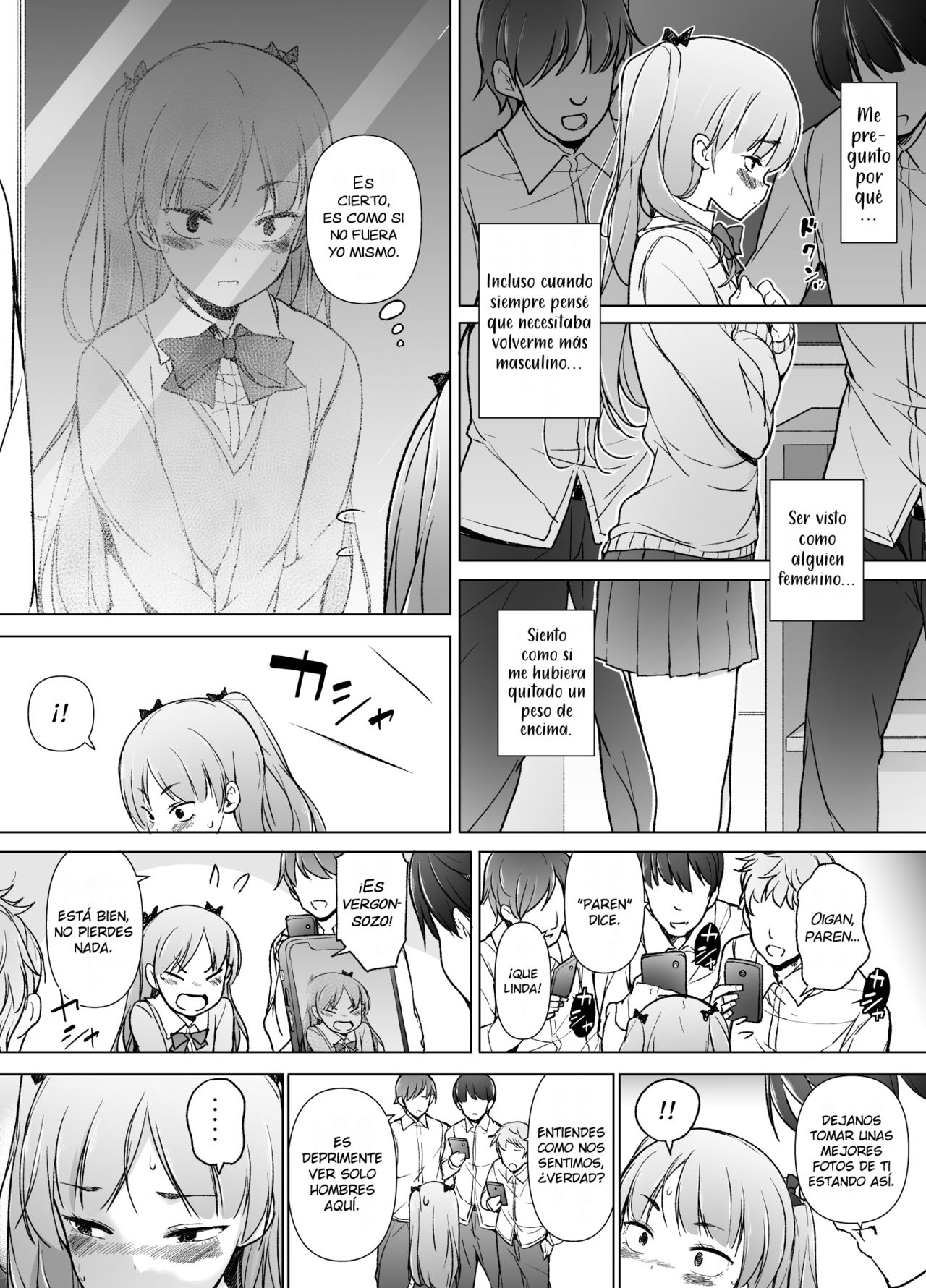 Danshikou no Kawaii Ko ga Josou Shita Hanashi page 8 full
