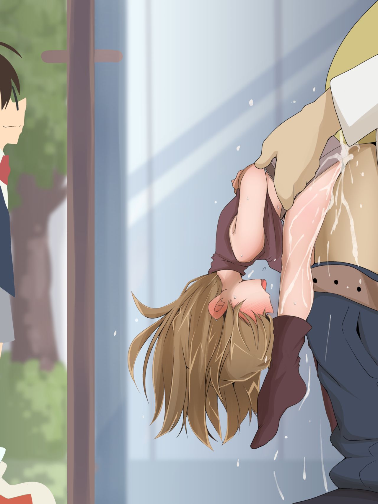 Sekkaku Tomodachi ga Mukae ni Kitekureta noni Dousuru koto mo Dekizu Gakkou ni Chikoku suru shikanai Seishori Onaho Haibara Ai page 6 full