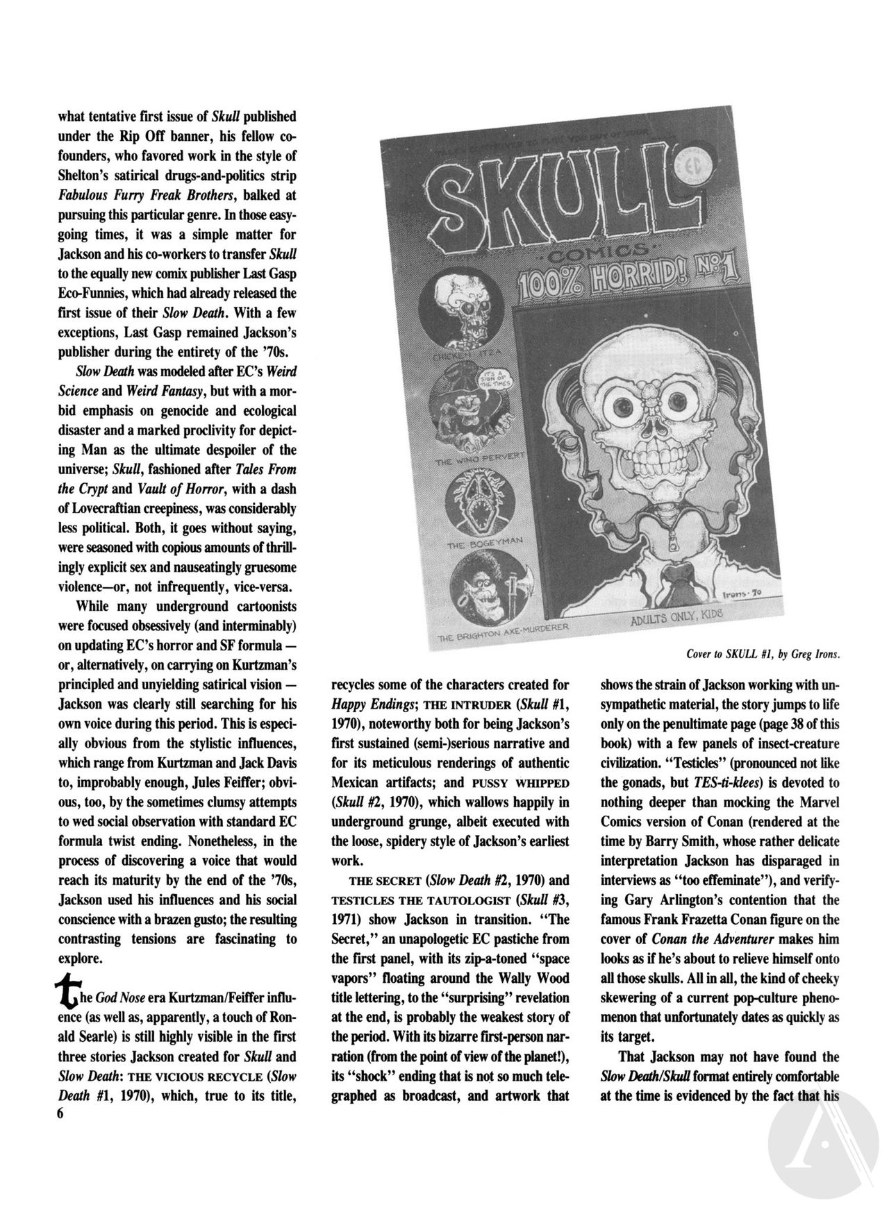 Optimism of Youth - The Underground Work of Jack Jackson page 10 full