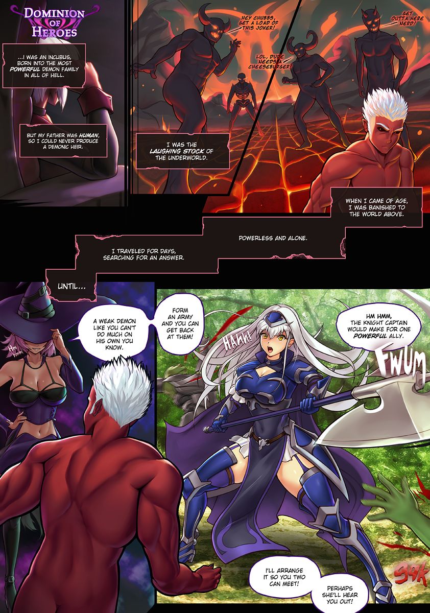 Dominion of Heroes page 1 full