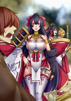Taima Miko Nonosama | Like a devil shrine maiden