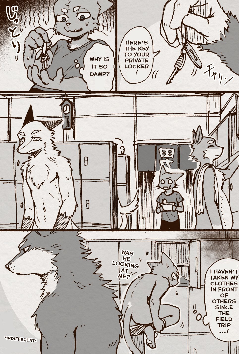 Aoniya &amp; Kaneinu's public bathhouse diary page 3 full