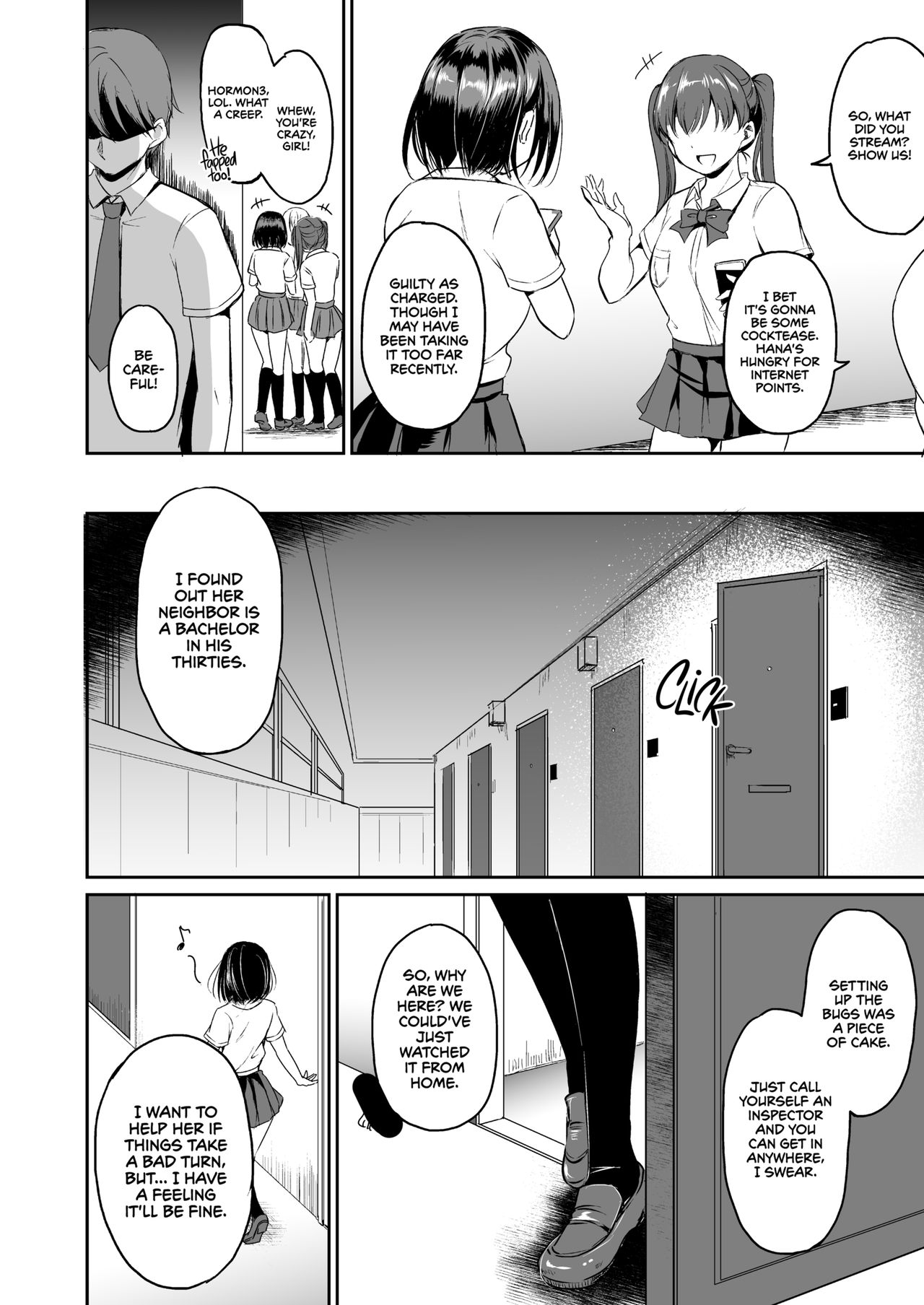 Choushi ni Notta JK ga Shinseki no Oji-san ni... | Clout Chasing page 8 full