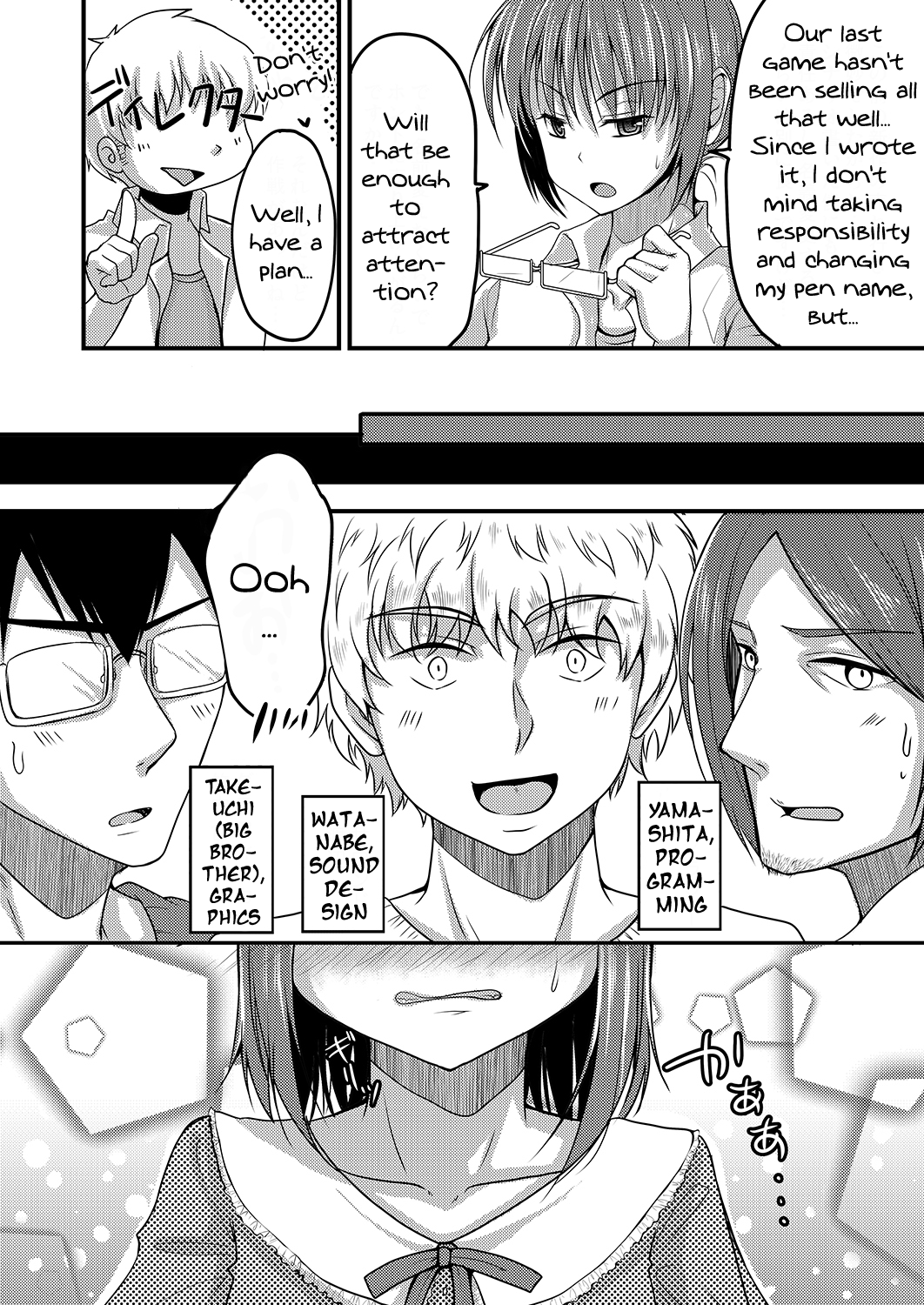 Urenai Eroge Writer ga Josou Shite Onnanoko no Kimochi o Benkyou Shite Mita | A Porn Author Whose Work Won't Sell Tries Crossdressing To Understand A Woman's Feelings page 3 full