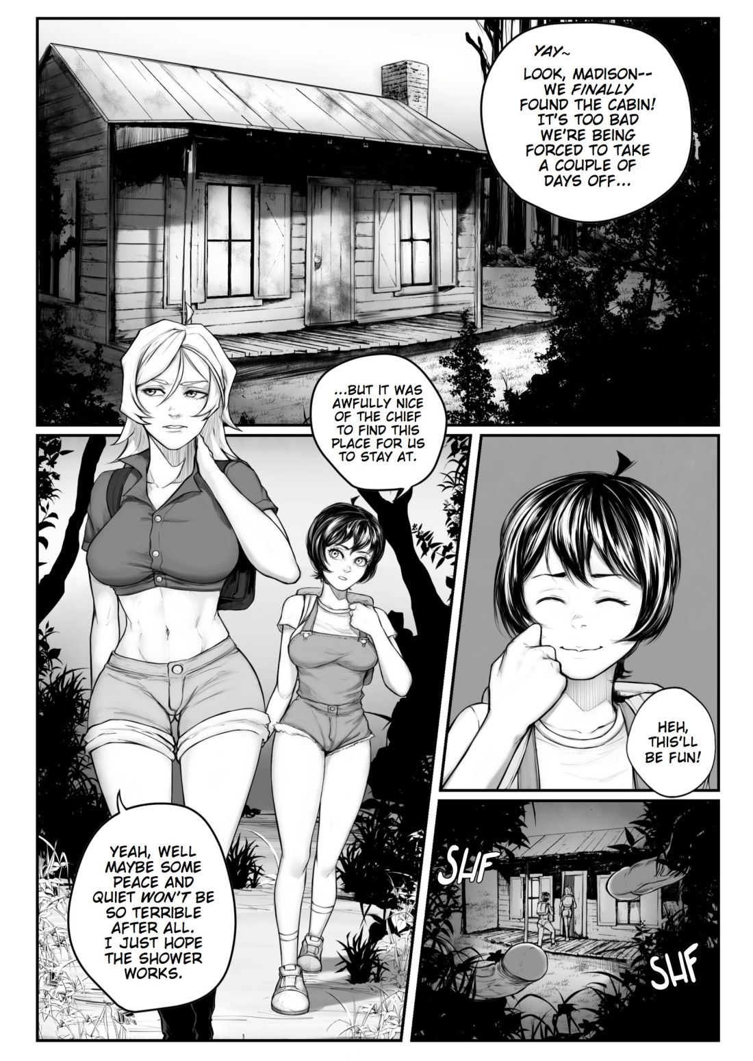 Danger Zone One: Cabin Retreat page 4 full