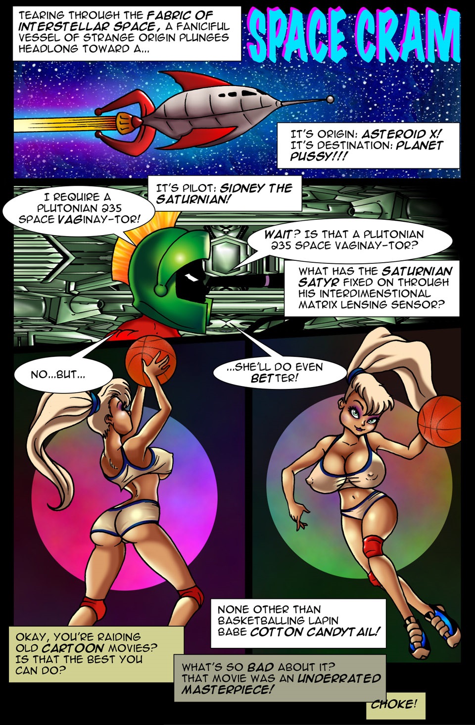 Space Cram page 1 full
