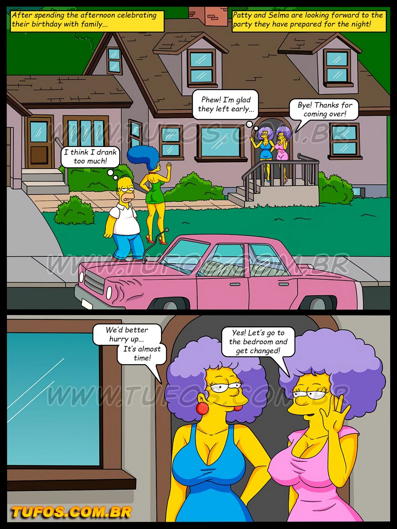 The Simpsons - The Birthday Bash page 2 full