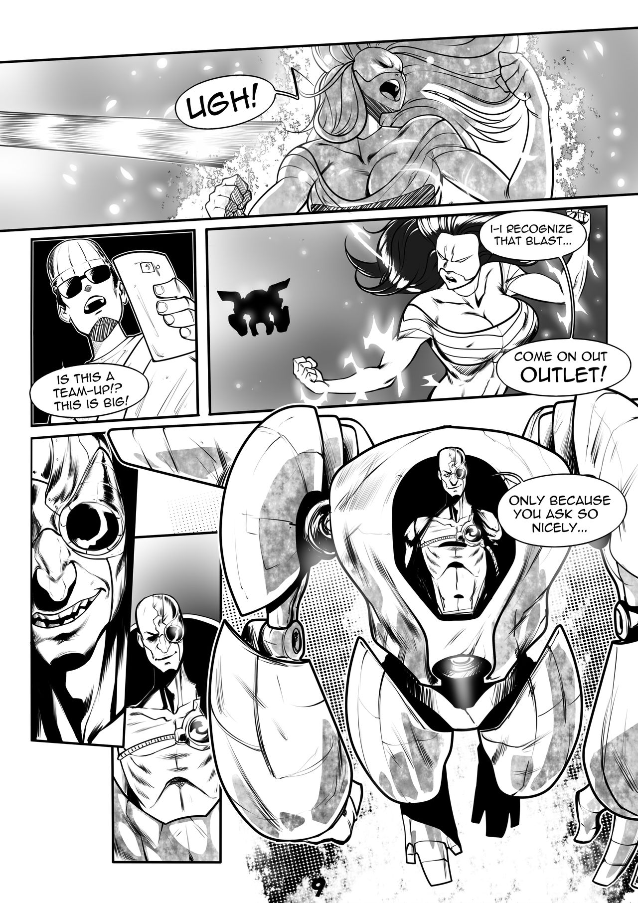 Lady Valiant Main Comic page 10 full