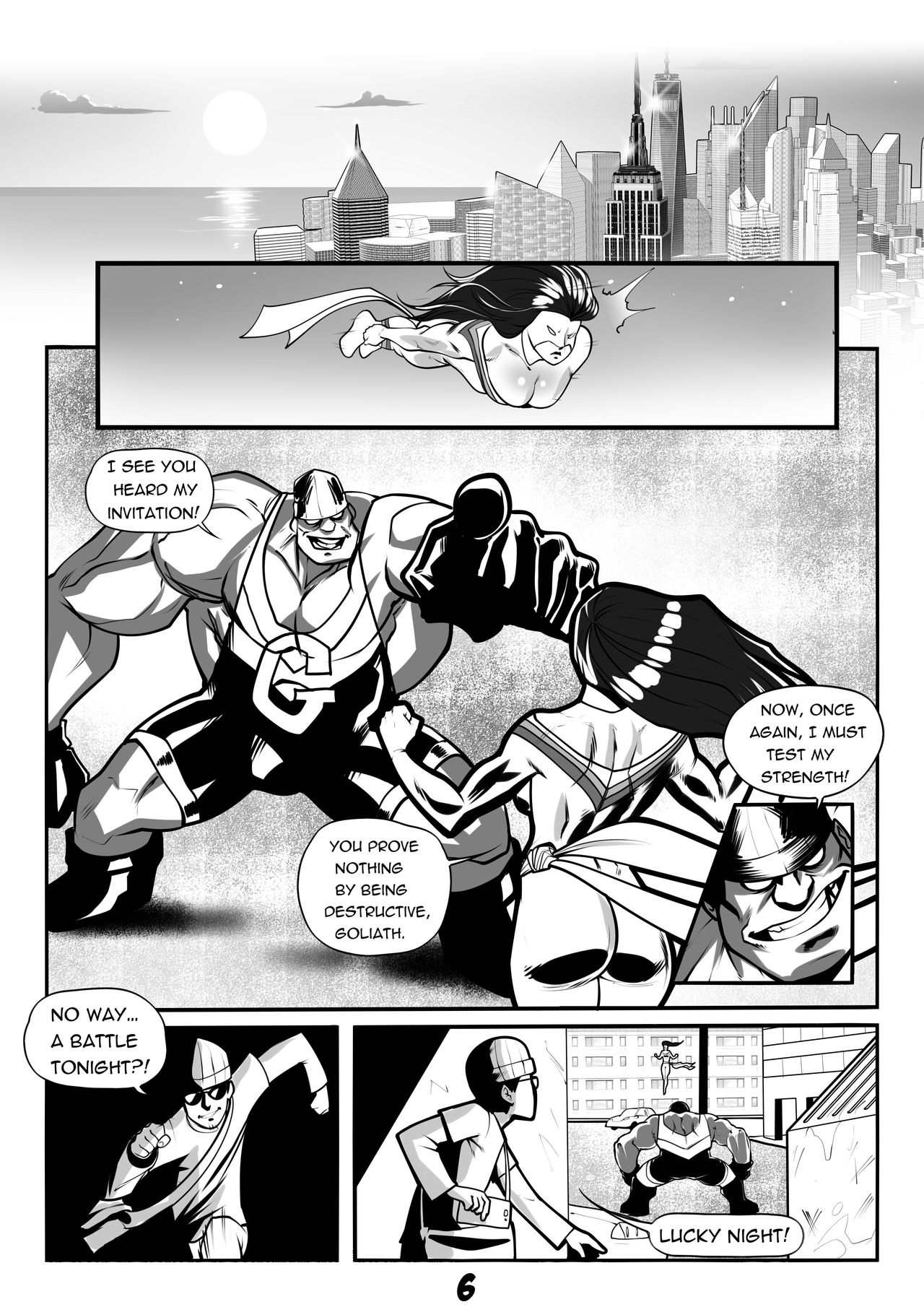 Lady Valiant Main Comic page 7 full