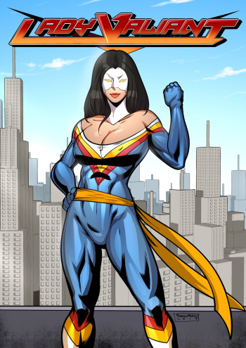 Lady Valiant Main Comic cover