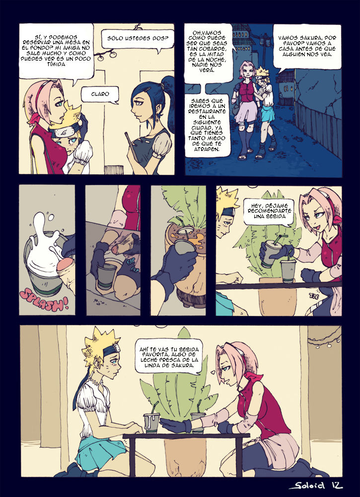 Naruto and Futa!Sakura Comic page 2 full