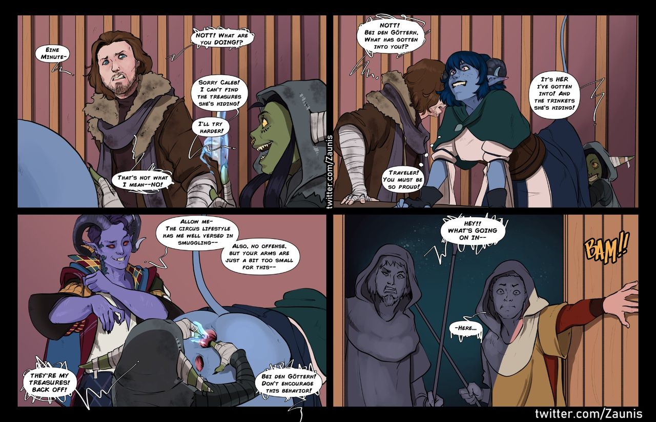 Jester Gets Around +other Mighty Nein art page 10 full