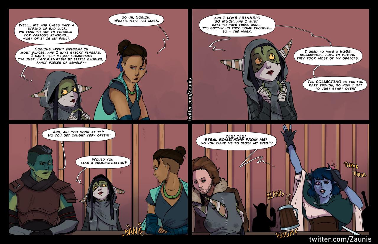 Jester Gets Around +other Mighty Nein art page 4 full