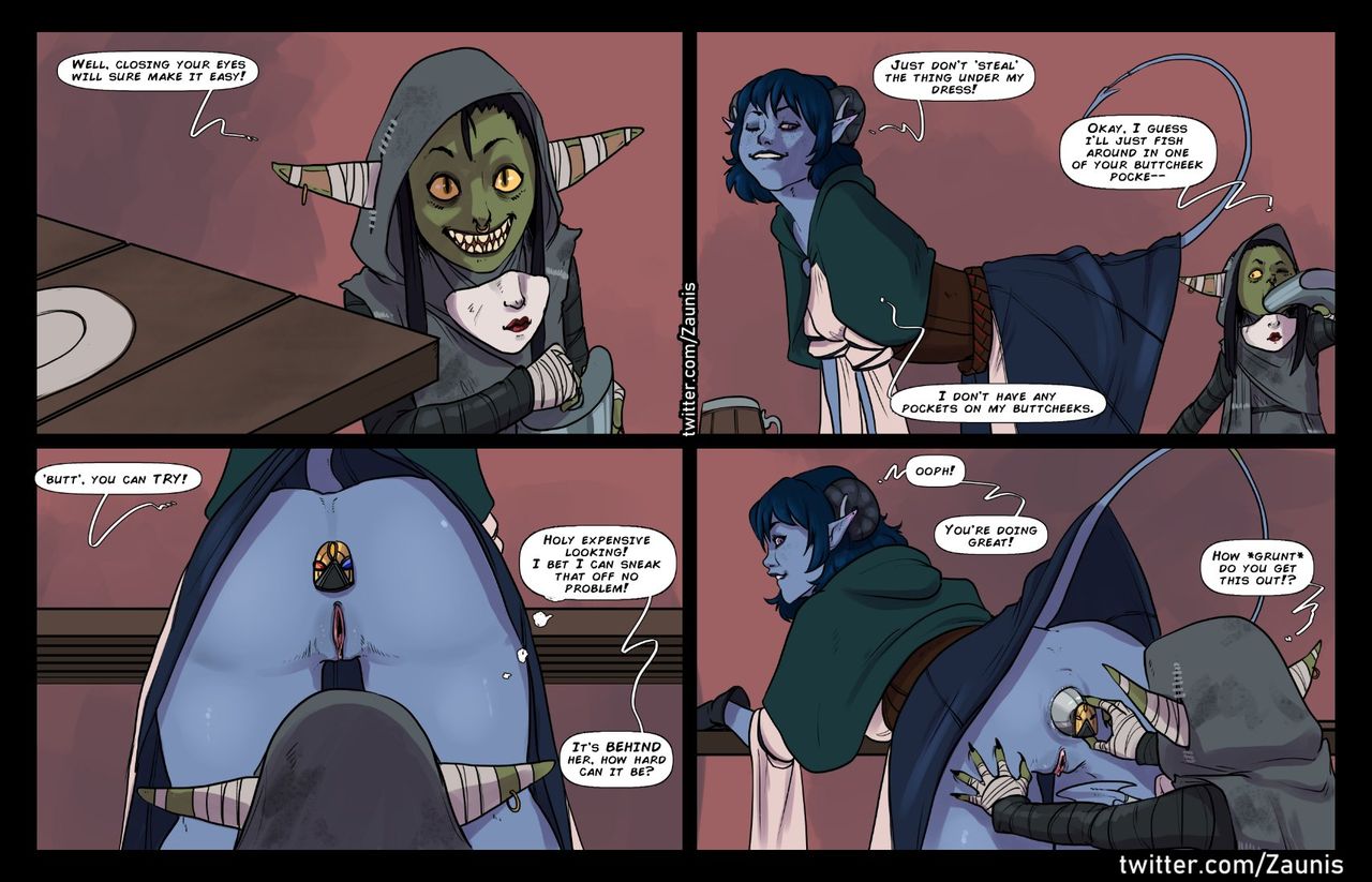 Jester Gets Around +other Mighty Nein art page 5 full