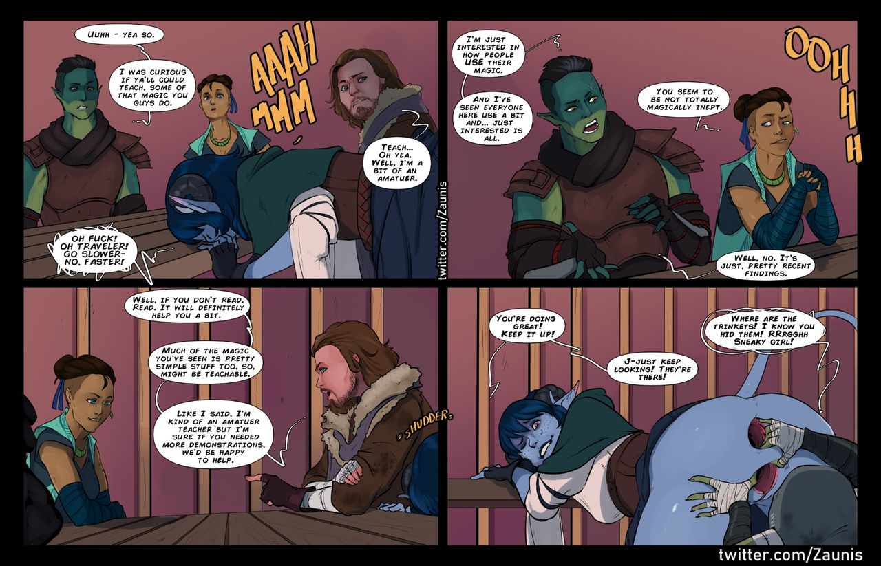 Jester Gets Around +other Mighty Nein art page 9 full