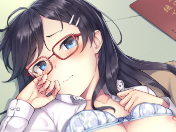Toshoiin-chan to Nakadashi Ecchi cover