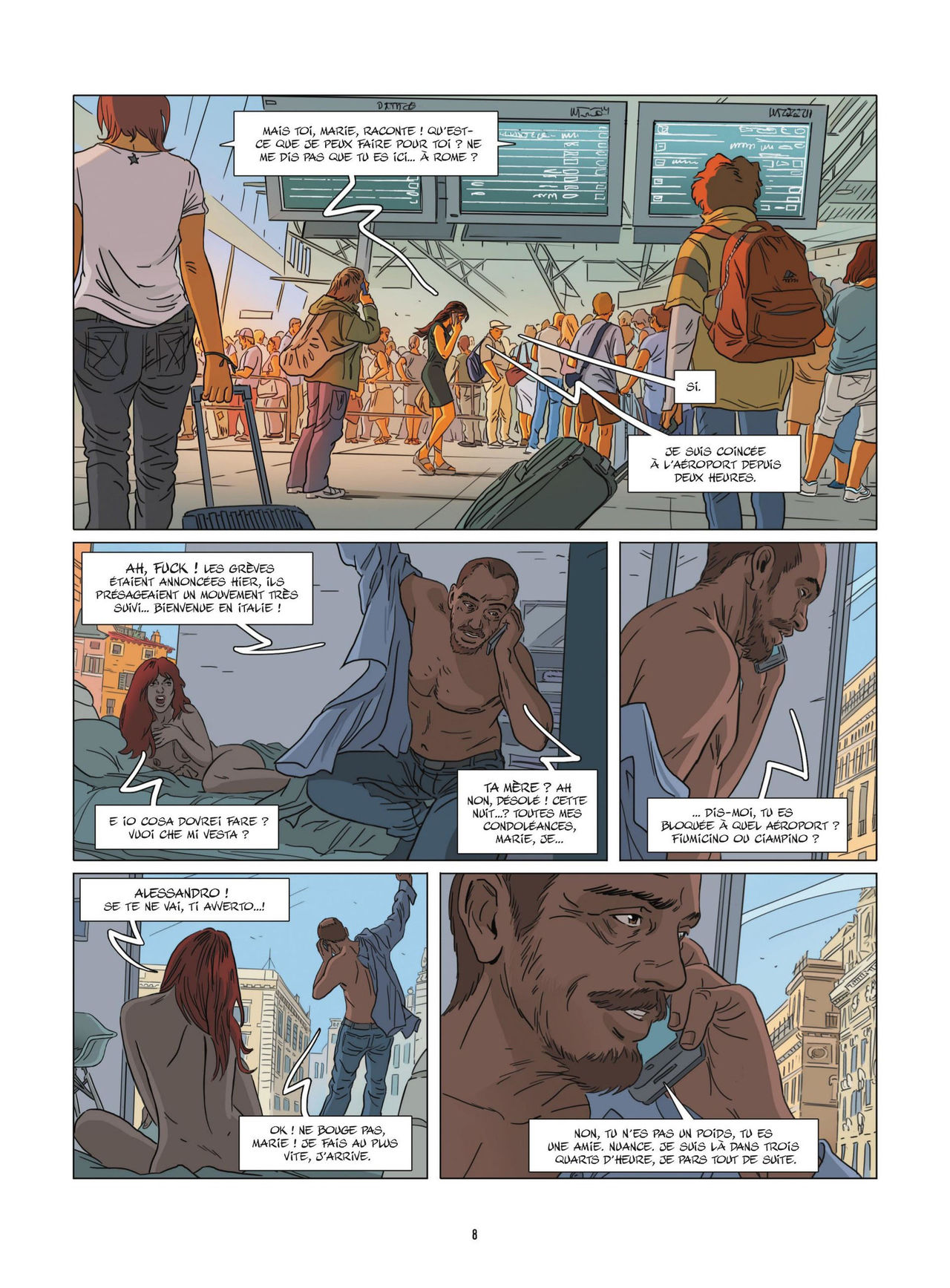 Une Nuit à Rome - T04 page 8 full